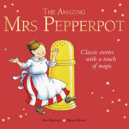 Mrs Pepperpot dancing around her husband's member
