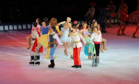 Costume designer Anie's proof of Ice Cinderella's dress colour.